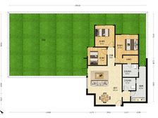 锦江逸家 3室2厅 东带大花园