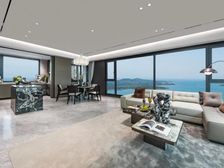 一眼沦陷!海景大平层!豪宅!必!看!龙湖天曜!