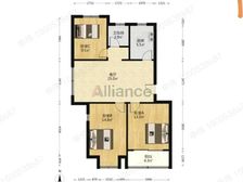石湖公园边 2楼 三房 性价比高的一套房子