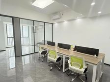 番禺万博CBD 1隔间 6人办公 带家具 现状出租