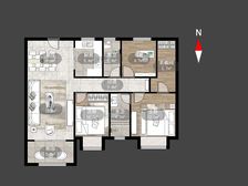 单价低!晋陵文禧 3室2厅 毛坯中层采光好 有钥匙 诚售