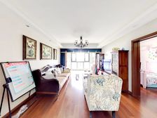 万象华府四开间朝南前后江景 楼层好采光视野俱佳