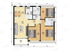 边套,三个卧室空间大,前排公园好位置,人车分流,品质次新小区