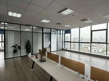 实拍 招商直租l利通大厦 精装双向采光 大气前台 吴中核心