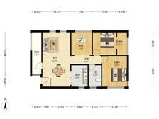 品质小区 楼下 全亮间 精装3室+1储物间 楼层佳