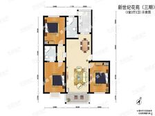 一梯四户,大开间,厨卫朝北,品质小区