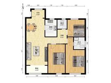 大开间,厨卫朝北,品质小区,繁华地段