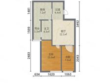 朵力6号原舍2室2厅1卫南朝向36.0万元/套出售