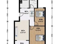 南北通透南江苑2室1厅
