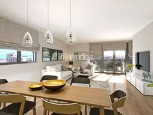 埃尔戈尔格巴达洛纳海滨公寓,景色迷人