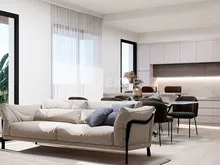 靠近白色海岸海滩的芬内斯特拉特时尚公寓