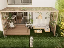 安塔利亚阿克苏综合楼内配有智能家居系统的公寓