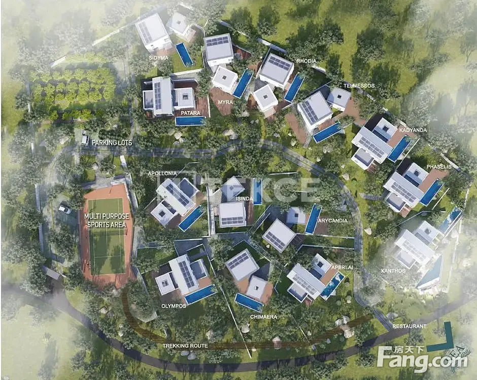 小区相关图