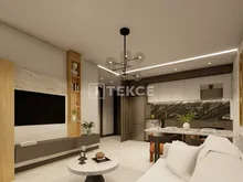 Mahmutlar 中心综合楼海景公寓