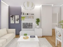 伊斯坦布尔巴拉特海边和电车站附近的带家具的建筑