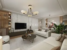 伊斯坦布尔的公寓,位于一个拥有大片绿地的物业项目中