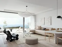 米哈斯(Mijas)需求旺盛地区的开放式海景生态友好房屋