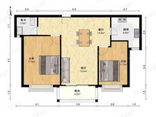 主卧朝南,环境优美,交通便利,居家装修