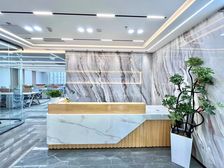 CBD核心 天阶大厦437平 精装遗留带家具5隔间+30工位