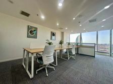 国贸 东方梅地亚中心134平精装遗留带家具拎包入住出租