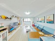 小区花园位置,精装修家具家电全送,中高楼层鸟瞰东方明珠