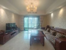 两梯三户,看中庭超南,住家实木装修