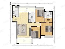 采光充足,小区中心位置,主卧朝南,中式风格