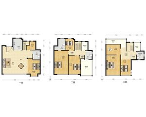 (二娟印江南叠墅专售)房子是上叠 小区绿化环境优美