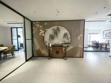 (房东直租)一线江景房高楼层310私人会所出租,6隔间带家具