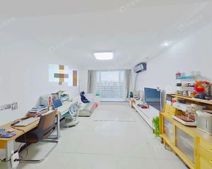 (南向客厅大落地窗敞亮好房)100平南北方正2居 仅契税