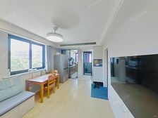 新出精装修,全明一房一厅,中间楼层