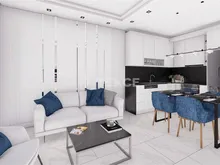 阿拉尼亚(Alanya)卡哲卡克(Karg?cak)市景和海