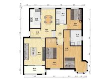 主卧朝南,环境优美,交通便利,居家装修