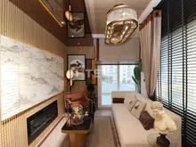 位于梅尔辛的安全综合大楼内的公寓,设有水上乐园和游泳池