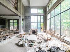 大洋鹭洲大独栋,南入户沿江滨独栋别墅,草地,已挖好