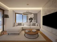 阿拉尼亚 Mahmutlar 项目中的海景和市景公寓