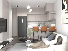 安塔利亚康雅尔蒂 (Konyaalti)的海滨公寓大楼带游泳