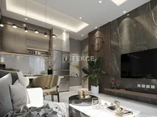 位于安塔利亚阿拉尼亚热门地区的时尚公寓