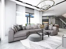 土耳其库萨达斯(Ku?adas? )私人花园和游泳池的时尚住