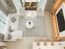 土耳其博德鲁姆带泳池的综合楼海景房产