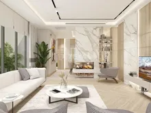 安塔利亚多塞梅尔蒂(D??emealt?) 豪华小区中的山景