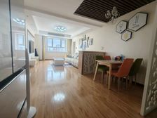 四中,信誉楼对面,精装,老证,全天采光,123平,盛世桃城三