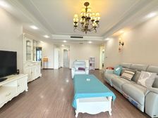 棕榈泉三期 板式大三房 前看中庭,后看公园