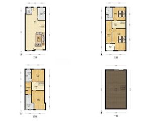 望府别墅毛坯房 南花园 中庭位置很安静 海港城旁