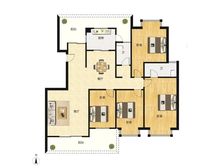 干部小区青秀家园 国土资源厅住宅宿舍 4房带车位 一梯两户