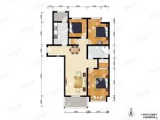 凯德2015年竣工,地铁口,边套全明