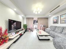 景城3期 中上楼 户型精致敞亮的4房,电梯地下车库