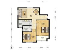 原房东直接租精装修大两房。