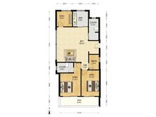 次新小区 绿城品质物业 户型方正 南北通 生活交通方便