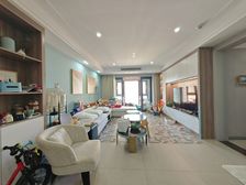 现代极简装修95新 全屋地暖+中央空调 房源保真